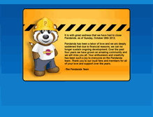 Tablet Screenshot of pandanda.com